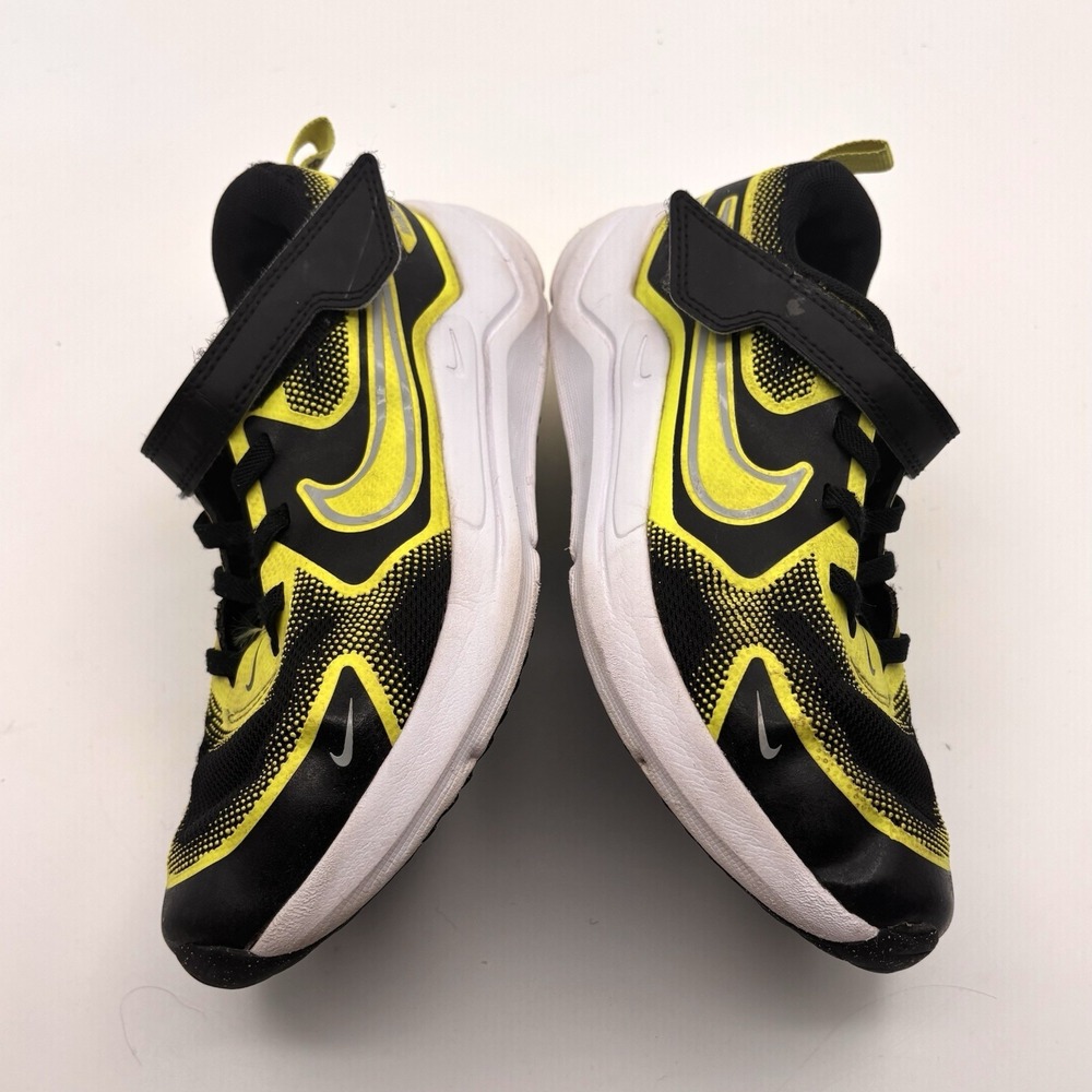 Nike Cosmic Runner Youth Tennis Shoes 2Y In Neon Green/ Black/ White - Picture 5 of 10